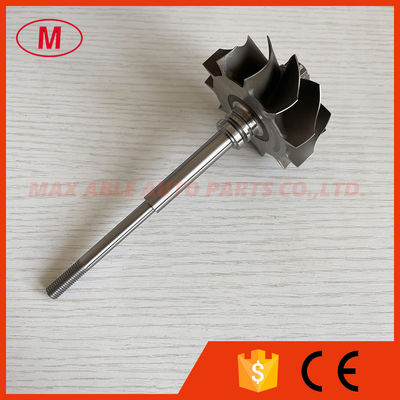TE06H 58.5X67.5mm 11 blades turbine shaft/Turbo wheel/turbine wheel and shaft