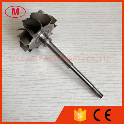 TE06H 58.5X67.5mm 11 blades turbine shaft/Turbo wheel/turbine wheel and shaft