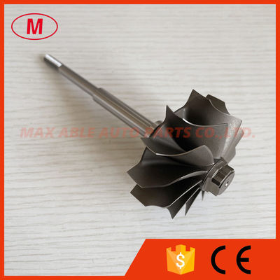 TE06H 58.5X67.5mm 11 blades turbine shaft/Turbo wheel/turbine wheel and shaft