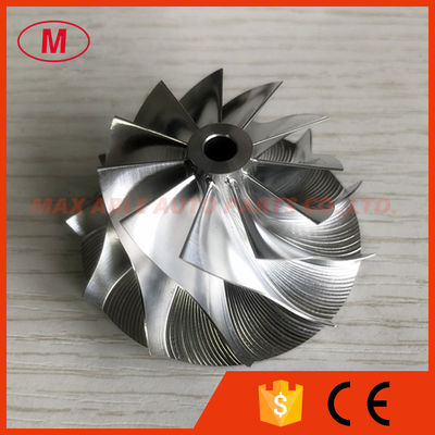 GT15-25 38.62/52.00mm 11+0 blades high performance Turbo milling/aluminum 2618/billet compressor wheel for 760699-5004