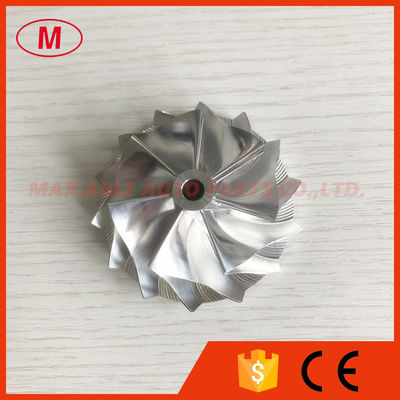T25 7+7 blades 46.52/60.13mm 445436-0001 high performance milling/aluminum 2618/billet compressor wheel for ISUZU