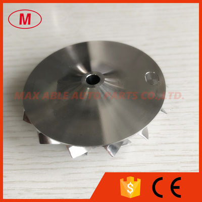 T25 7+7 blades 46.52/60.13mm 445436-0001 high performance milling/aluminum 2618/billet compressor wheel for ISUZU