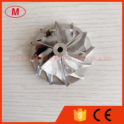GT1252 40.00/56.03mm 6+6blades high performance turbo milling/Aluminum 2618/billet compressor wheel