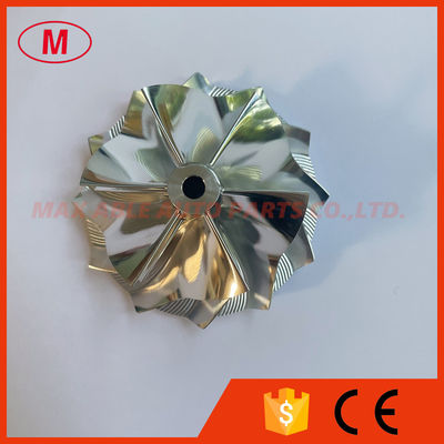 B03G reverse 6+6 blades 57.00/71.00mm high performance turbo milling/aluminum 2618/billet compressor wheel