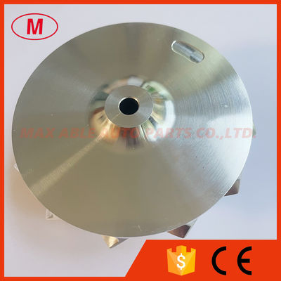 B03G reverse 6+6 blades 57.00/71.00mm high performance turbo milling/aluminum 2618/billet compressor wheel