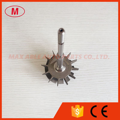 HX40 64X76mm 12 blades turbo wheel/ turbine shaft&wheel journal bearing