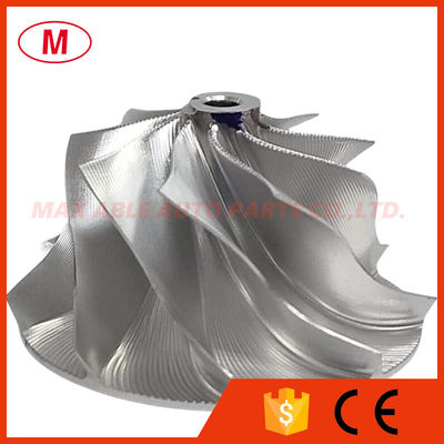 KP39 5443-123-2201 35.48/46.00mm 9+0 Blades Point Milling Snake Curve Performance Design Turbocharger Billet Compressor Wheel