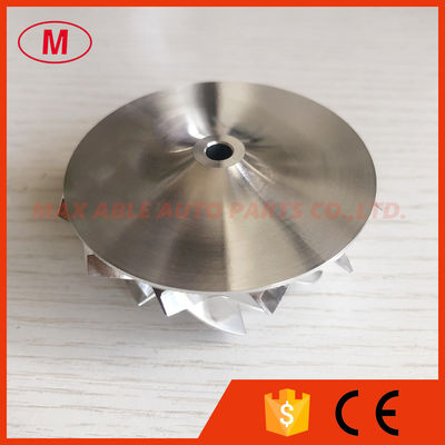 MGT2259S 793221-0001 46.50/59.48mm 6+6 blades high performance turbo billet/milling/aluminum 2618 compressor wheel