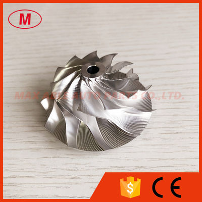GT15-25 38.62/52.00mm 11+0 blades high performance point milling/snake curve Turbo milling/billet compressor wheel