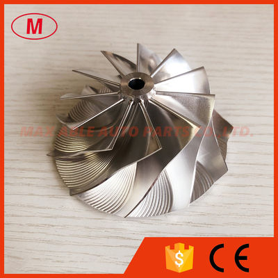 GTX3076 REVERSE 58.00/76.13mm 11+0 blades  high performance turbo milling/aluminum 2618/billet compressor wheel bore:6.002mm