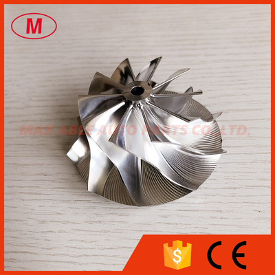 GT15-25 801918-0002 49.70/67.40mm 10+0 blades turbo milling/aluminum 2618/billet compressor wheel