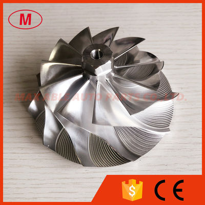 HX40 75.83/102.75mm 11+0 blades Turbocharger milling/Aluminum 2618/billet compressor wheel