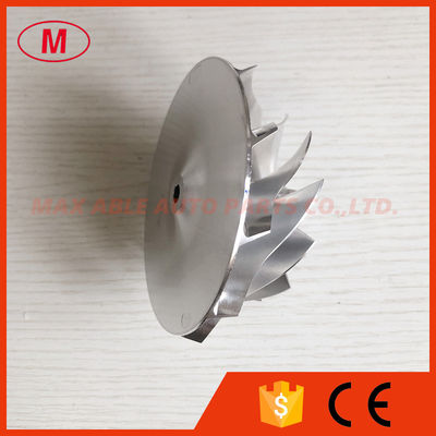HX40 75.83/102.75mm 11+0 blades Turbocharger milling/Aluminum 2618/billet compressor wheel