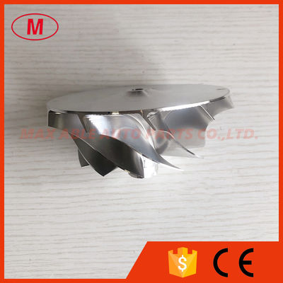 HX40 75.83/102.75mm 11+0 blades Turbocharger milling/Aluminum 2618/billet compressor wheel