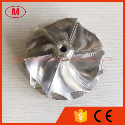 GTA4718 95.00/117.57mm 6+6 blades Turbo aluminum 2618/milling/billet compressor wheel