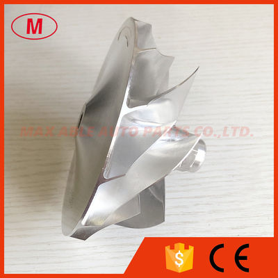 GTA4718 95.00/117.57mm 6+6 blades Turbo aluminum 2618/milling/billet compressor wheel