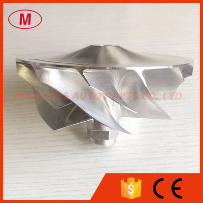 GTA4718 95.00/117.57mm 6+6 blades Turbo aluminum 2618/milling/billet compressor wheel