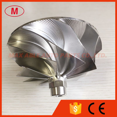 GT45 79.40/98.10mm 10+0 Blades turbo aluminum 2618/milling/Billet compressor wheel