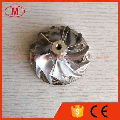GTX3576 434292-0007/9 56.84/76.20mm 6+6 blades Turbocharger Milling/aluminum 2618/billet compressor wheel for 479016