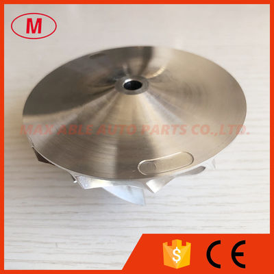 GTX3576 434292-0007/9 56.84/76.20mm 6+6 blades Turbocharger Milling/aluminum 2618/billet compressor wheel for 479016