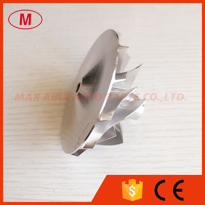GTX3576 434292-0007/9 56.84/76.20mm 6+6 blades Turbocharger Milling/aluminum 2618/billet compressor wheel for 479016