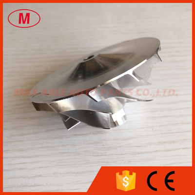 GTX3576 434292-0007/9 56.84/76.20mm 6+6 blades Turbocharger Milling/aluminum 2618/billet compressor wheel for 479016