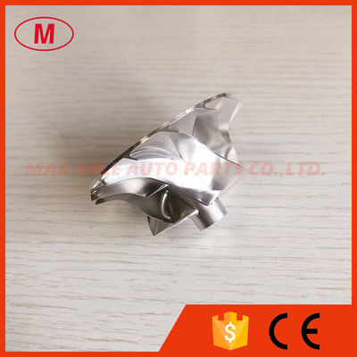 GT15-25 37.95/56.02mm 7+7 blades high performance Turbo milling/aluminum 2618/billet compressor wheel