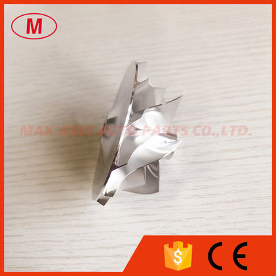 GT15-25 47.00/60.40mm 6+6 blades Turbo milling/aluminum 2618/billet compressor wheel