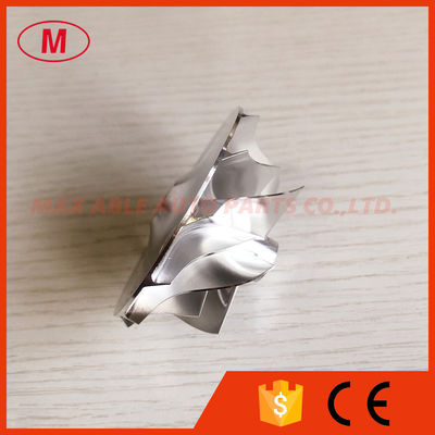 GT15-25 47.00/60.40mm 6+6 blades Turbo milling/aluminum 2618/billet compressor wheel