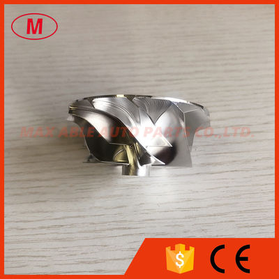 GT15-25 47.00/60.40mm 6+6 blades Turbo milling/aluminum 2618/billet compressor wheel