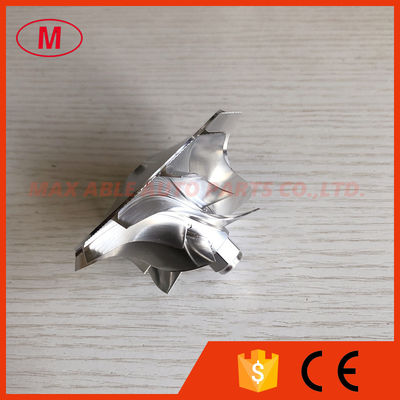T04S 48.80/70.00mm 6+6 blades high performance turbo aluminum 2618/milling/Billet compressor wheel