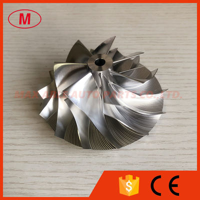 T04R 58.00/84.00mm 7+7 blades high performance turbo milling/aluminum 2618/billet compressor wheel for Racing