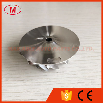 T25 445436-0011 42.56/60.13mm 11+0 blades turbo milling/aluminum 2618/billet compressor wheel for 454154-0001 Coupe
