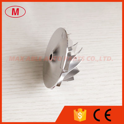 T25 445436-0011 42.56/60.13mm 11+0 blades turbo milling/aluminum 2618/billet compressor wheel for 454154-0001 Coupe