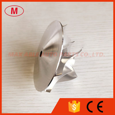HX35 53.88/78.00mm 5+5 blades high performance turbo Billet/milling/aluminum 2618 compressor wheel