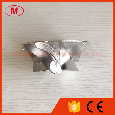 HX35 53.88/78.00mm 5+5 blades high performance turbo Billet/milling/aluminum 2618 compressor wheel