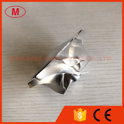HX35 53.88/78.00mm 5+5 blades high performance turbo Billet/milling/aluminum 2618 compressor wheel