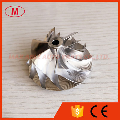 GT15-25 6+6 blades 40.58/52.00mm high Performance milling/aluminum 2618/billet compressor wheel