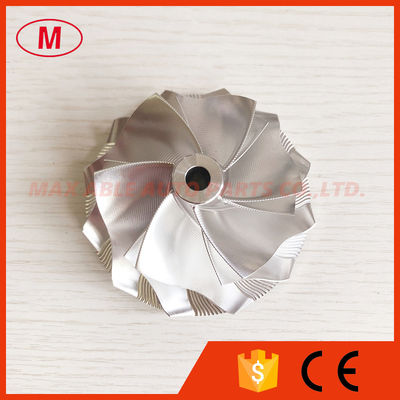 TD07S 60.50/79.00mm 6+6 blades point milling Turbo Billet/milling/aluminum 2618 compressor wheel