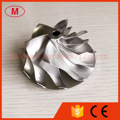 TD07S 60.50/79.00mm 6+6 blades point milling Turbo Billet/milling/aluminum 2618 compressor wheel