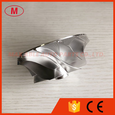 TD07S 60.50/79.00mm 6+6 blades point milling Turbo Billet/milling/aluminum 2618 compressor wheel