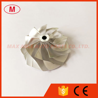 RHF5 46.02/58.00mm 9+0 blades high performanceTurbocharger milling/aluminum 2618/Billet compressor wheel