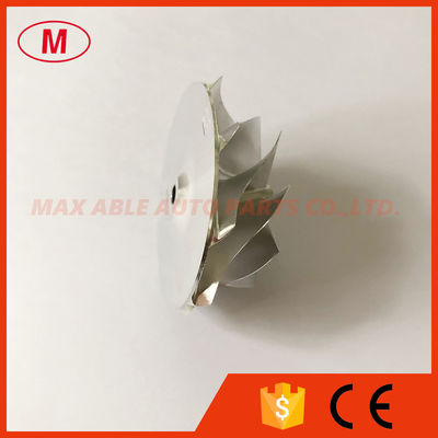 RHF5 46.02/58.00mm 9+0 blades high performanceTurbocharger milling/aluminum 2618/Billet compressor wheel