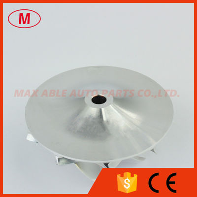 GTA2052V 717697-0003 34.85/52.00mm 5+5 blades high performance turbo milling/aluminum 2618/billet compressor wheel