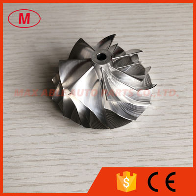 K16 51.62/63.98mm 7+7 blades Turbocharger Milling/aluminum 2618/billet compressor wheel