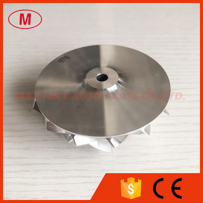 K16 51.62/63.98mm 7+7 blades Turbocharger Milling/aluminum 2618/billet compressor wheel