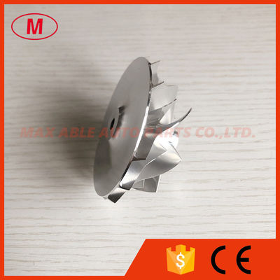 K16 51.62/63.98mm 7+7 blades Turbocharger Milling/aluminum 2618/billet compressor wheel