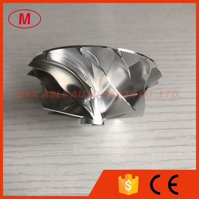 K16 51.62/63.98mm 7+7 blades Turbocharger Milling/aluminum 2618/billet compressor wheel