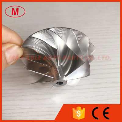 K16 51.62/63.98mm 7+7 blades Turbocharger Milling/aluminum 2618/billet compressor wheel
