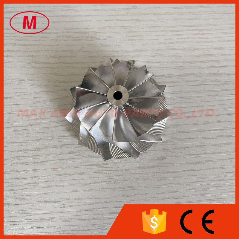 K16 11+0 blades 54.64/71.00mm Turbocharger milling/aluminum 2618/billet compressor wheel